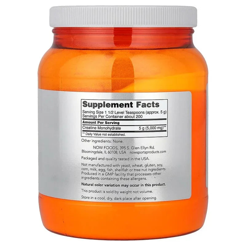 NOW Foods, Sports, Creatine Monohydrate