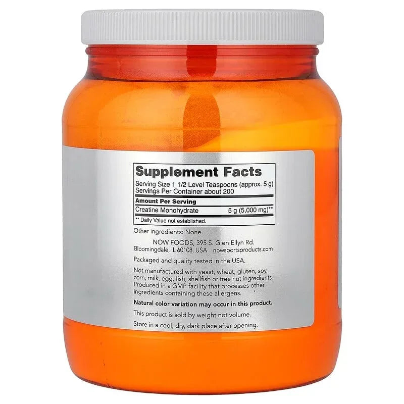 NOW Foods, Sports, Creatine Monohydrate
