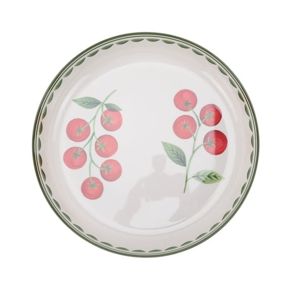 Better Homes and Gardens Tomato Design Bamboo Melamine Chip and Dip Set