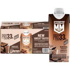 Muscle Milk Genuine Protein Shake Chocolate, 11 fl oz 15-18-pack