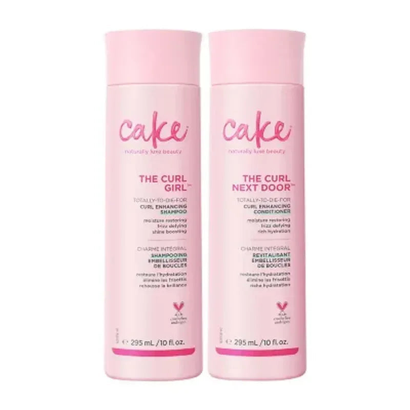 Cake Beauty Curl Girl Shampoo and Curl Next Door Conditioner (10 Fl. Oz. 2 Pk.)