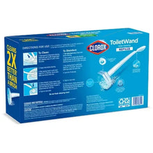 Clorox ToiletWand refill box back with directions for use