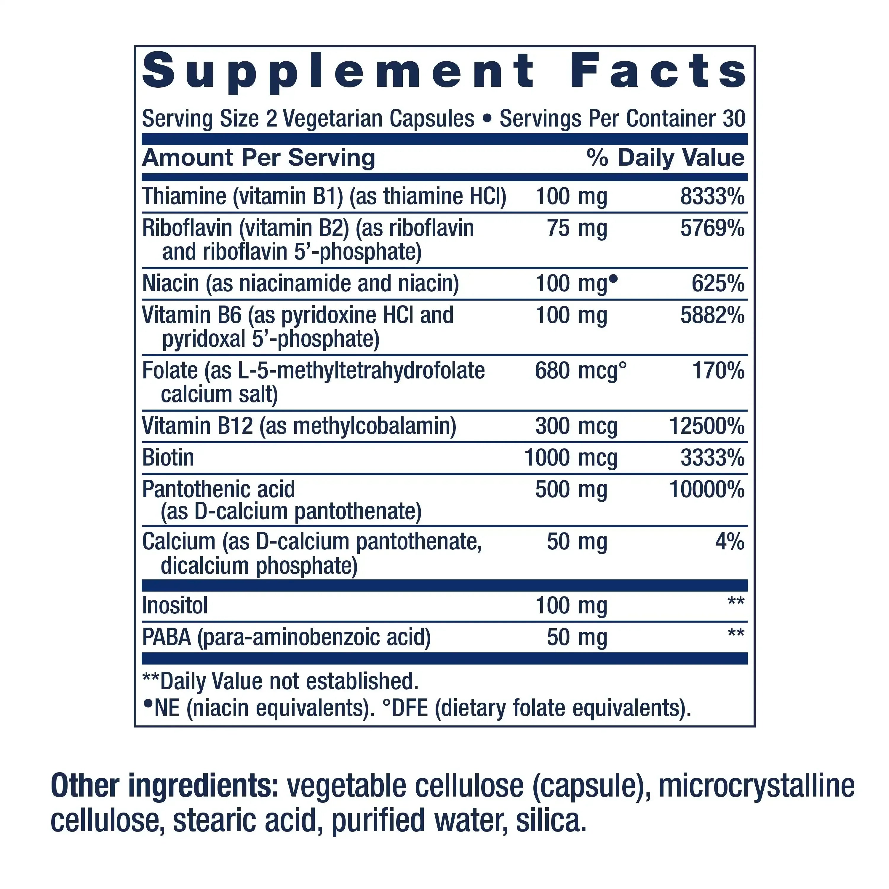 Life Extension, BioActive Complete B-Complex, 60 Vegetarian Capsules