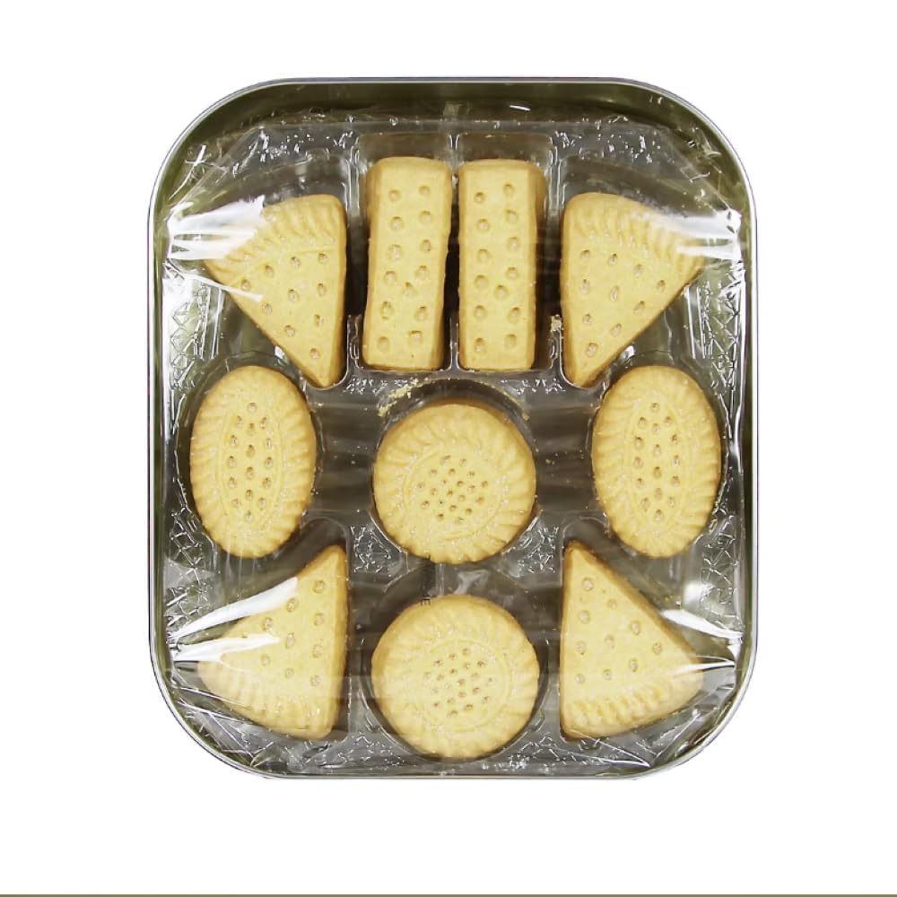 Galletas de mantequilla Walkers Shortbread, receta escocesa tradicional de mantequilla pura, caja tamaño familiar, dulces auténticos de panadería europea, sin sabores ni conservantes artificiales