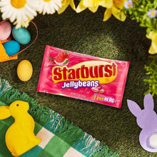 Starburst Jellybeans candy bag with FaveReds logo and Starburst Jellybeans text