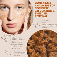 Exfoliating scrub texture in a brown granular pile