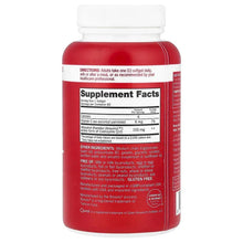 Qunol Mega CoQ10 Ubiquinol 100 mg bottle with Supplement Facts panel on back