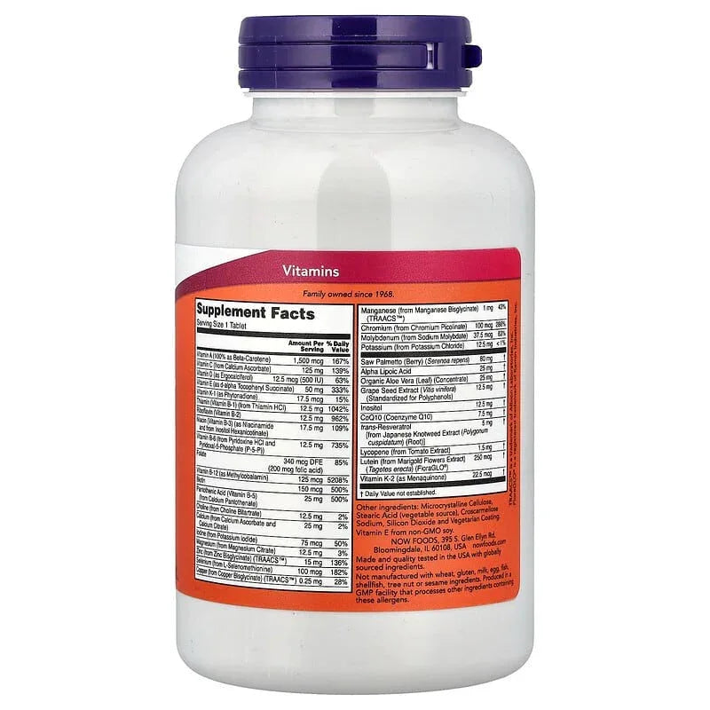 NOW Foods, ADAMâ„¢, Superior Men's Multi - USA MEGA SHOP