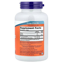 NOW Foods DHA-1000 Fish Oil bottle back label
