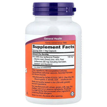 Soy isoflavones supplement bottle back label with Supplement Facts panel