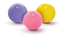 Soft flex play balls set in pink, purple, and yellow
