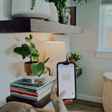 Smart LED bulb control on smartphone app