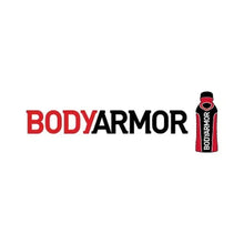 BODYARMOR sports drink branding with small bottle icon