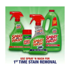 Spray 'n Wash Pre-Treatment Laundry Stain Remover Solution Refill Bottle, 60oz