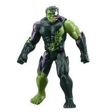 Venomized Hulk action figure with green face and dark muscular suit