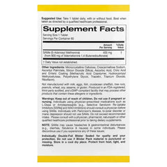 California Gold Nutrition, SAMe, Butanedisulfonate, 400 mg, 60 Enteric Coated Tablets