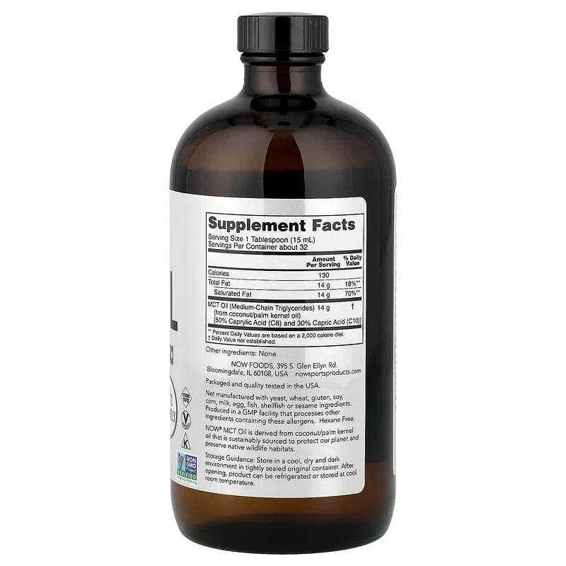 NOW Foods, Sports, MCT Oil