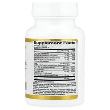 California Gold Nutrition Vitamin B Complex bottle back label with Supplement Facts