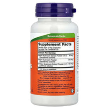 NOW Foods supplement facts label on bottle, serving and ingredient details