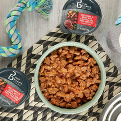 (6 pack) Pure Balance Beef Dinner in Gravy with Carrots & Sun Dried Tomatoes, 3.5 oz