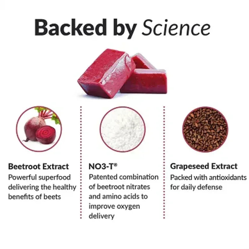 Force Factor Total Beets, Beet Root Superfood Soft Chews, Acai Berry (90 Ct.)