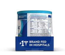 Similac Advance infant formula powder can with nutrition facts and #1 brand fed in hospitals