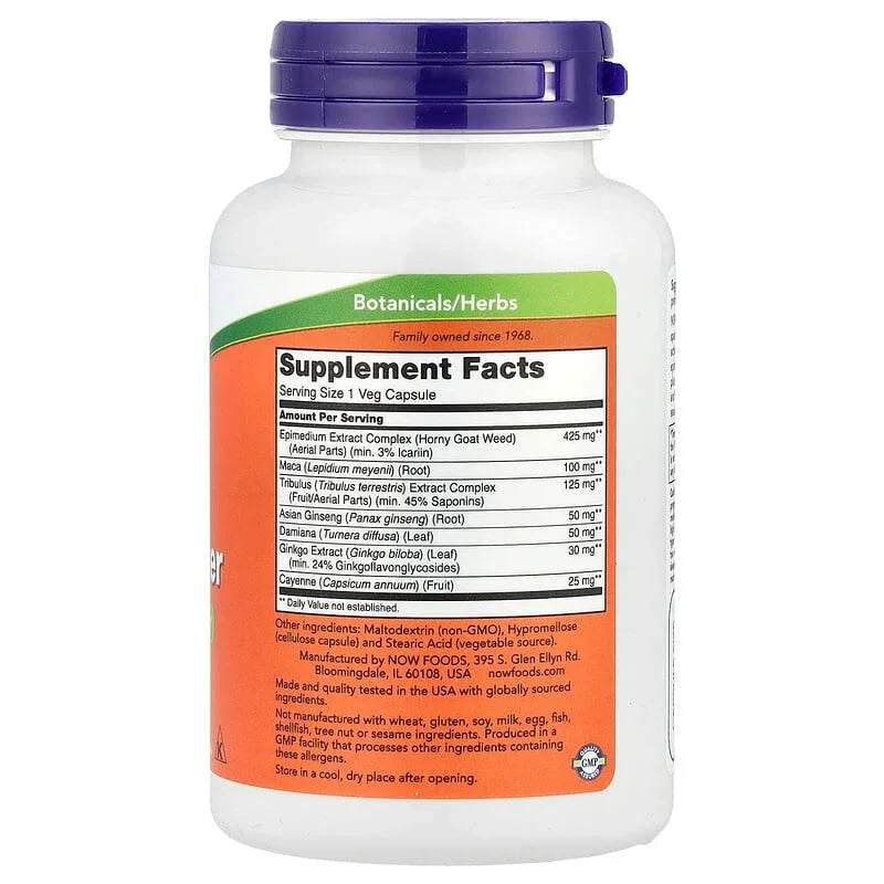 NOW Foods, Men's Virility Power , 60 Veg Capsules