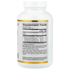California Gold Nutrition, Omega-3 Fish Oil, 120 Fish Gelatin Softgels