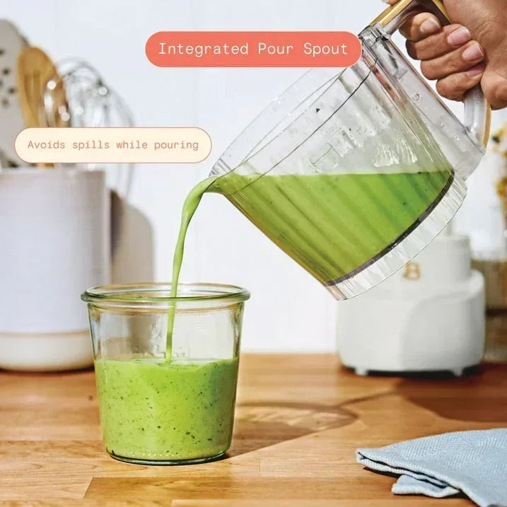 Beautiful 3-Cup Food Chopper, White Icing by Drew Barrymore