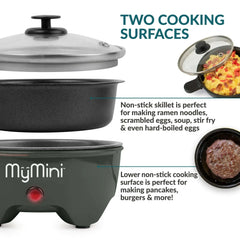 MyMini 5-inch Noodle Cooker, Ramen Cooker, & Electric Hot Pot, Blackberry - USA MEGA SHOP