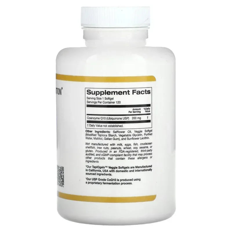 California Gold Nutrition CoQ10 – Antioxidant Supplement