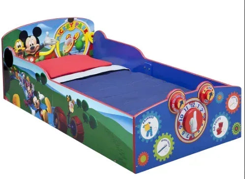 Delta Children Disney Mickey Mouse Wood Toddler Bed