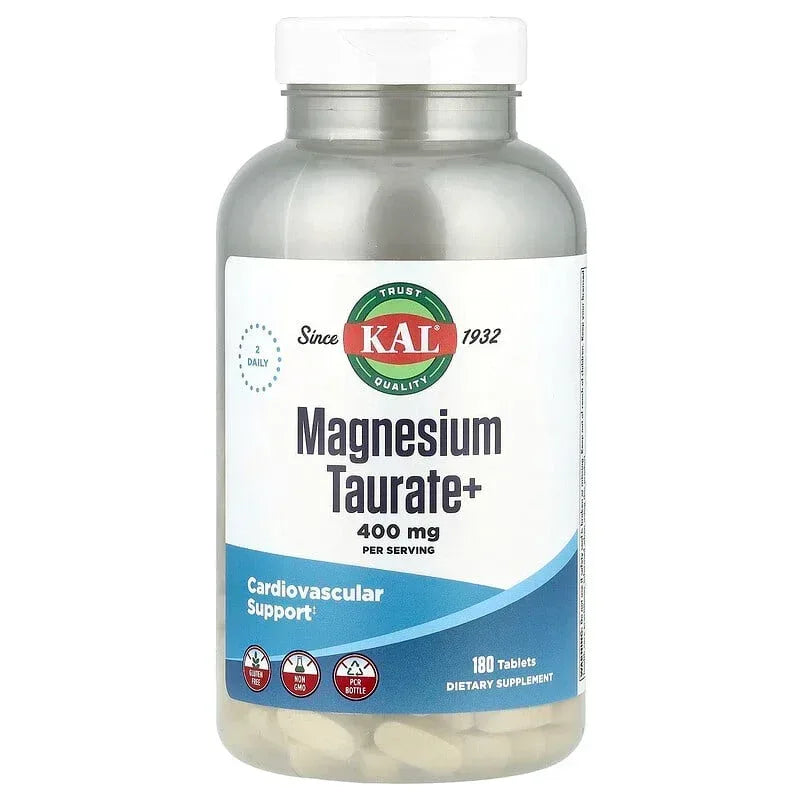 KAL, Magnesium Taurate+, 90 Tablets