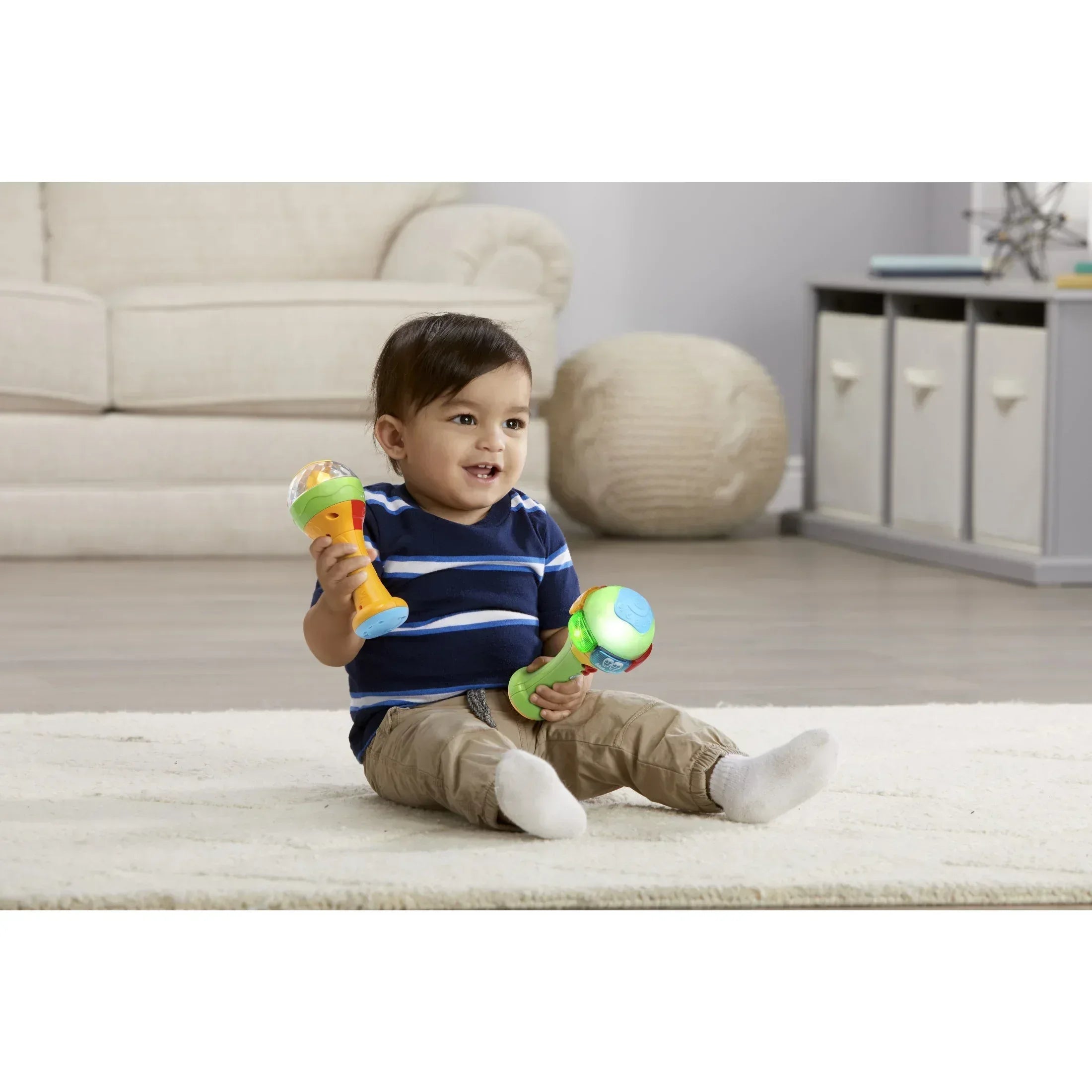 LeapFrog Learn and Groove Shakin' Colors Maracas, Bilingual Toy for Toddlers, 6-36 Months - USA MEGA SHOP