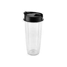 Mainstays black travel lid cup attachment with clear blender cup