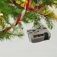 Hallmark Keepsake Christmas Ornament, Nintendo Entertainment System NES Console Ornament With Light and Sound - USA MEGA SHOP