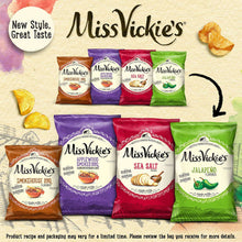 Miss Vickie's kettle cooked potato chip variety assortment with four colored bags
