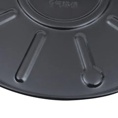 CNCEST 14.17-in L x 14.17-in D x 3.94-in H Black 3 Pieces Included Plant Caddy
