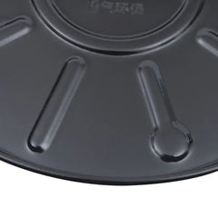 CNCEST 14.17-in L x 14.17-in D x 3.94-in H Black 3 Pieces Included Plant Caddy - USA MEGA SHOP