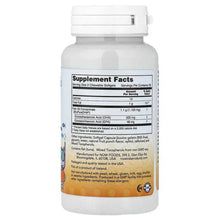 DHA fish oil chewables bottle with back label and Supplement Facts panel