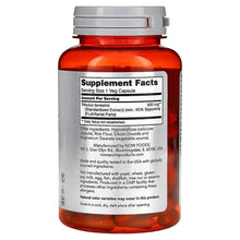 NOW Sports Tribulus Supplement Facts label on amber 500 mg bottle