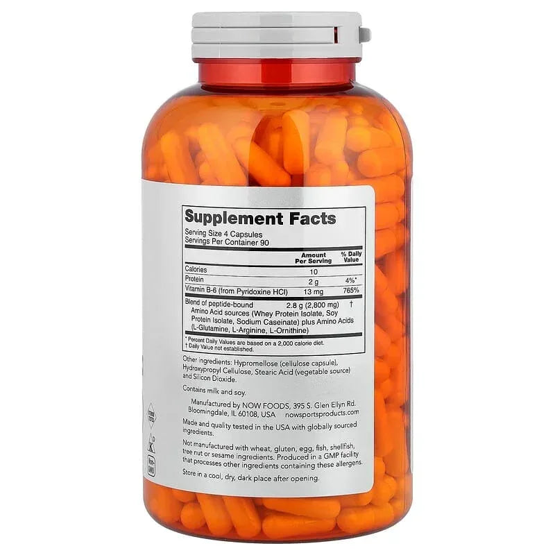 NOW Foods, Sports, Amino Complete™, 120 Veg Capsules