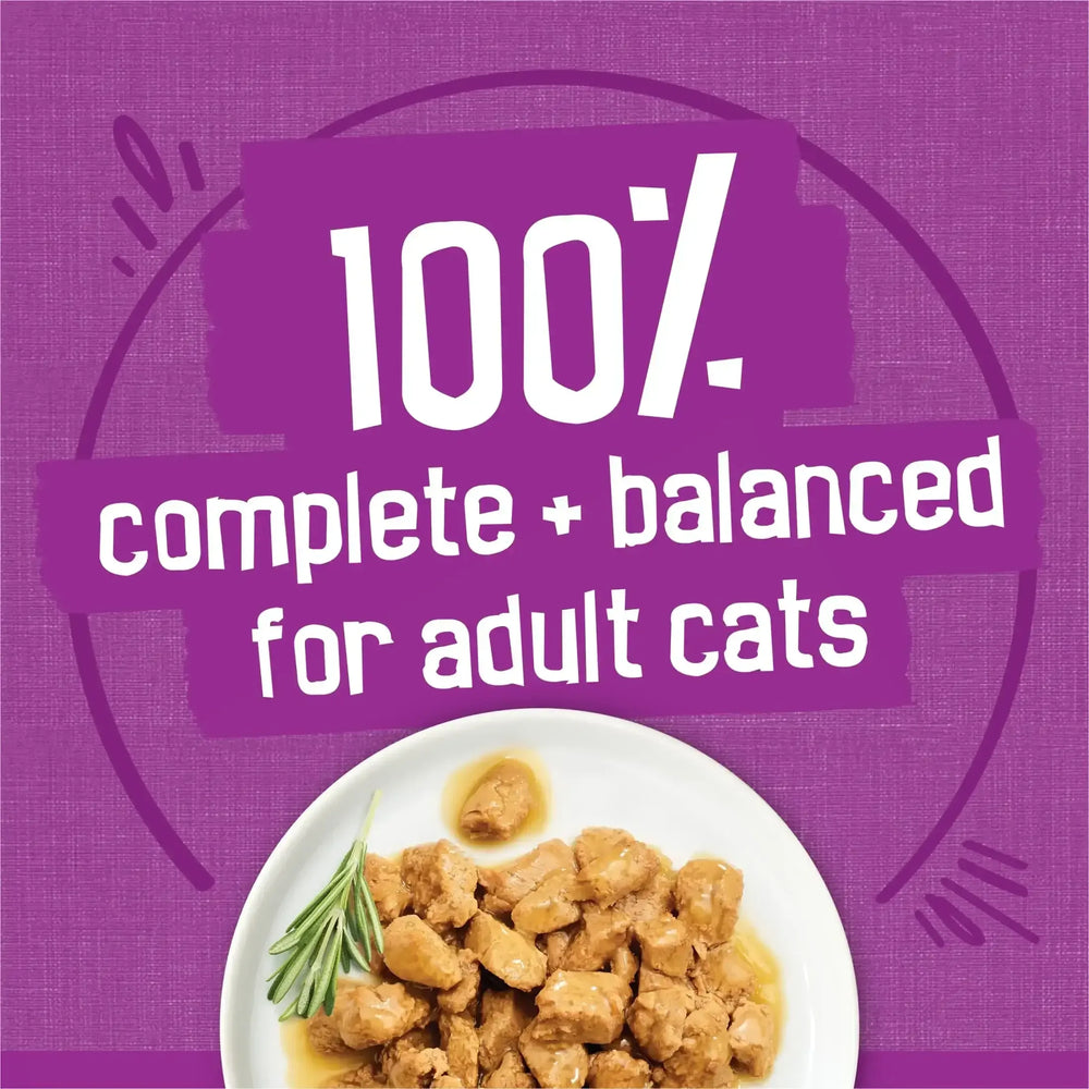 Purina Friskies Gravy, Poultry, Meaty Bits and Filets, Wet Cat Food, 5.5 oz Cans, 32 Pack - USA MEGA SHOP