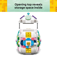 LEGO Decorative Easter Egg Building Toy for Girls & Boys - Springtime Craft Activity for Kids, Ages 8+ - Basket Stuffer or Gift Idea for Easter, Birthdays, & Special Occasions - 40816