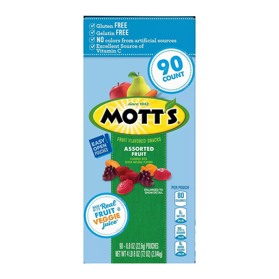 Mott's Fruit Flavored Snacks, 90 ct. - USA MEGA SHOP
