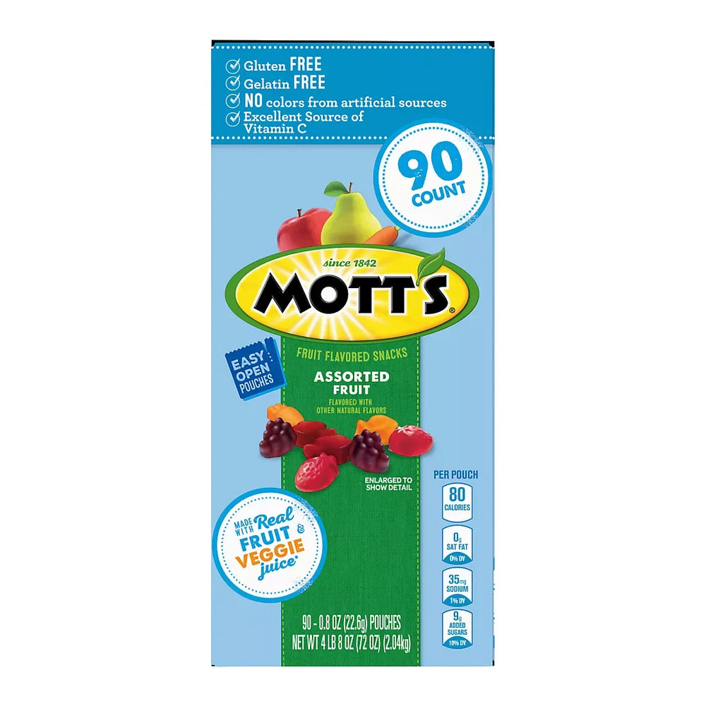 Mott's Fruit Flavored Snacks, 90 ct. - USA MEGA SHOP