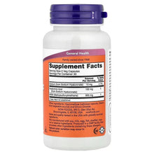 Hyaluronic acid supplement bottle back label with Supplement Facts and nutrient amounts.