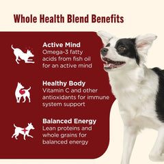 Nutrish Real Beef, Pea & Brown Rice Recipe Whole Health Blend Dry Dog Food, (Rachael Ray)