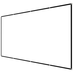 onn 120" Portable Indoor/Outdoor 16:9 Wall-Mounted Theater Projection Screen
