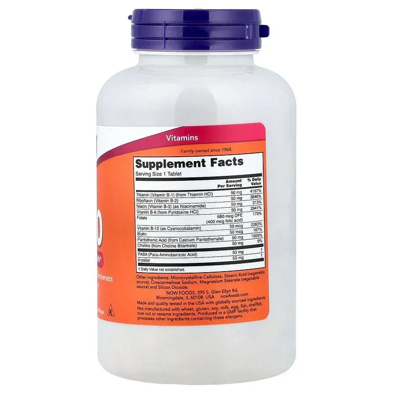 NOW Foods, B-50, Tablets